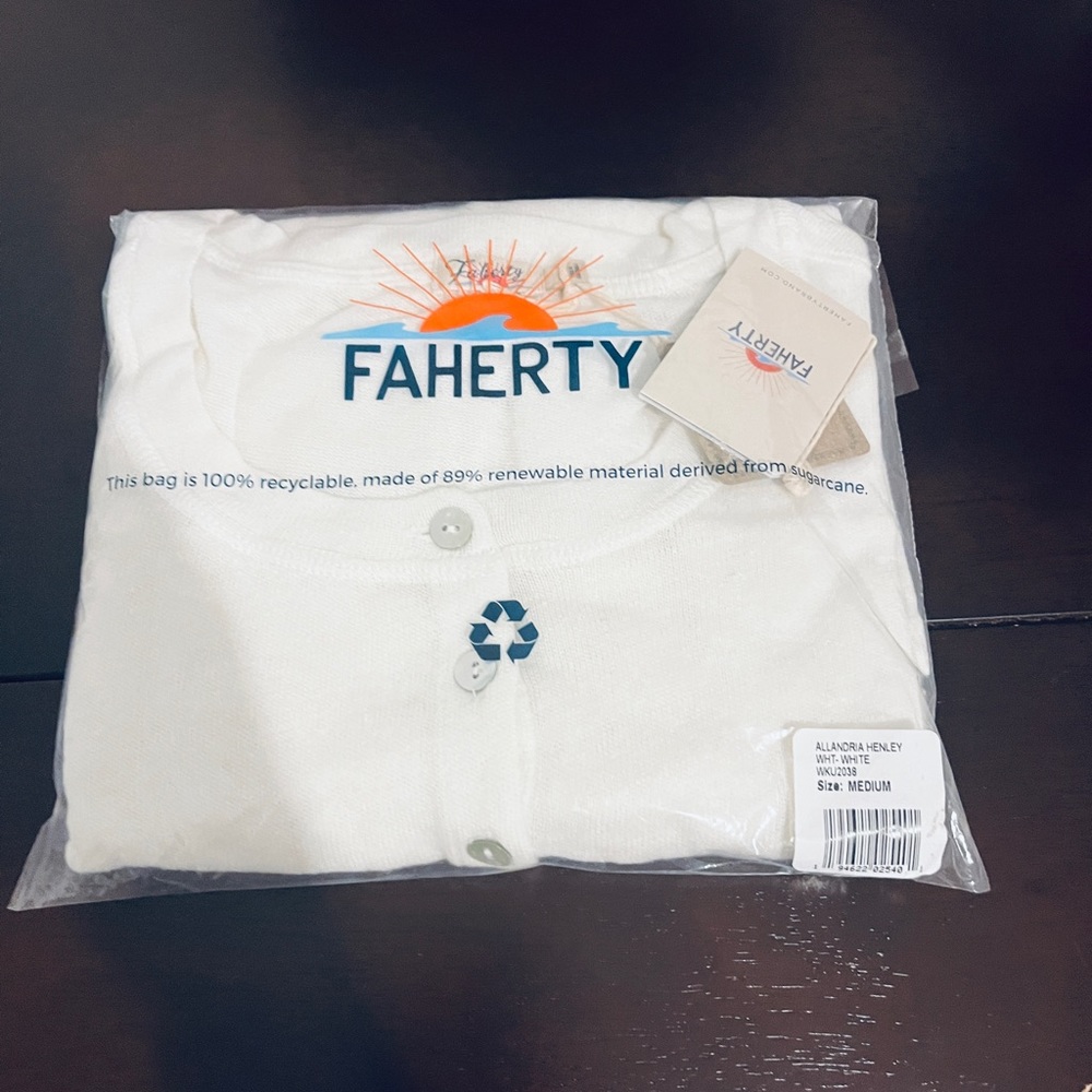 Faherty Allandria Henley. Firm price - Picture 16 of 16